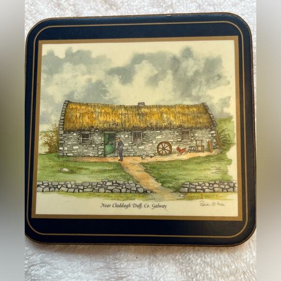 Royal Table satin finish coasters: set of 5 - Picture 4 of 9